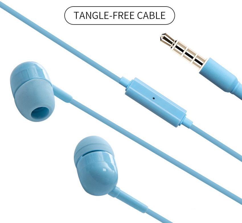 MINISO Colorful Music Earphone In Ear Headphones With Mic Light