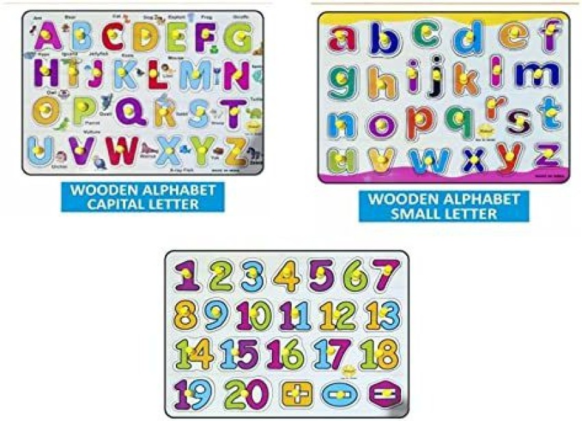 0.8 tall  10 Sets of Capital Letter Alphabet & 10 Sets of Lower Case –  OfficeSmartLabels