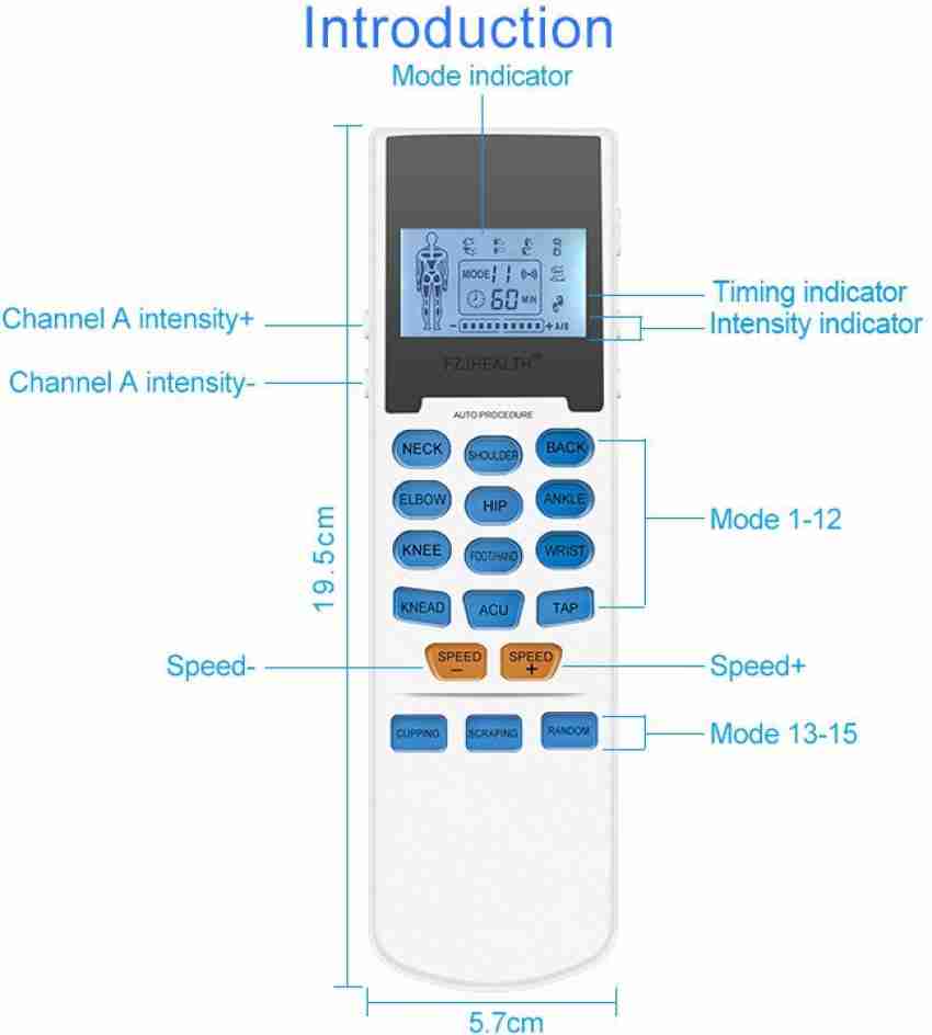 top health healthmateforever electronic pulse massager Healthmateforever  Massager - top health 