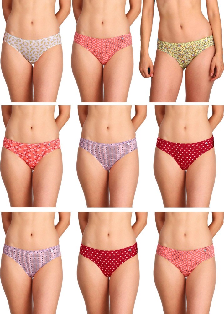 Buy Jockey Ladies 2 Pieces Pack Assorted Colour Solid Panties Double Extra  Large Online - Lulu Hypermarket India