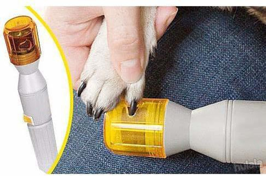 Battery operated dog nail trimmer sale