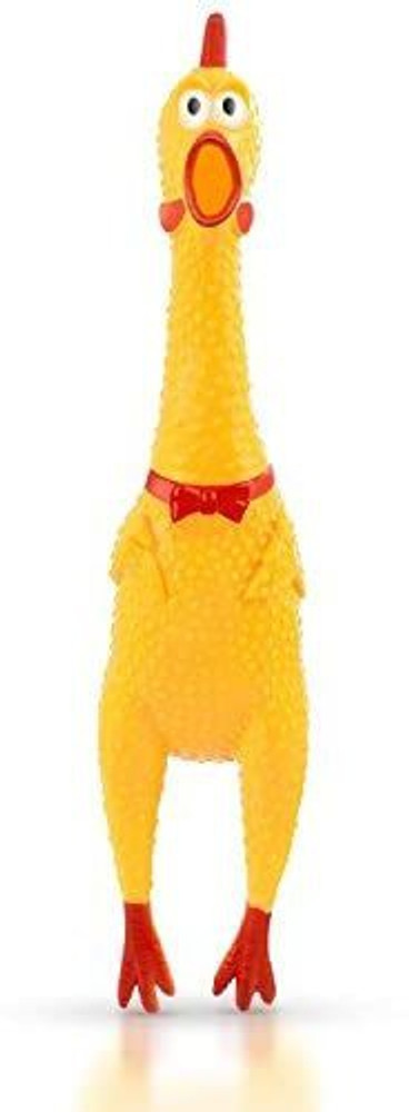 Chicken toy dog top