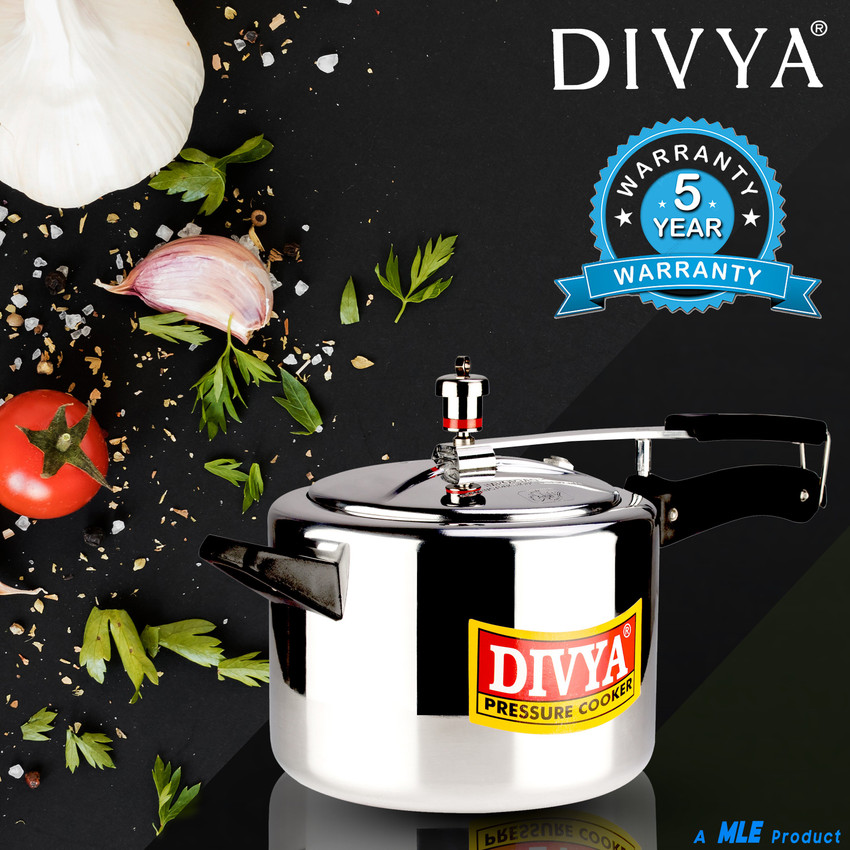 Divya Gold 3 L Inner Lid Pressure Cooker Price in India Buy Divya Gold 3 L Inner Lid Pressure Cooker online at Flipkart