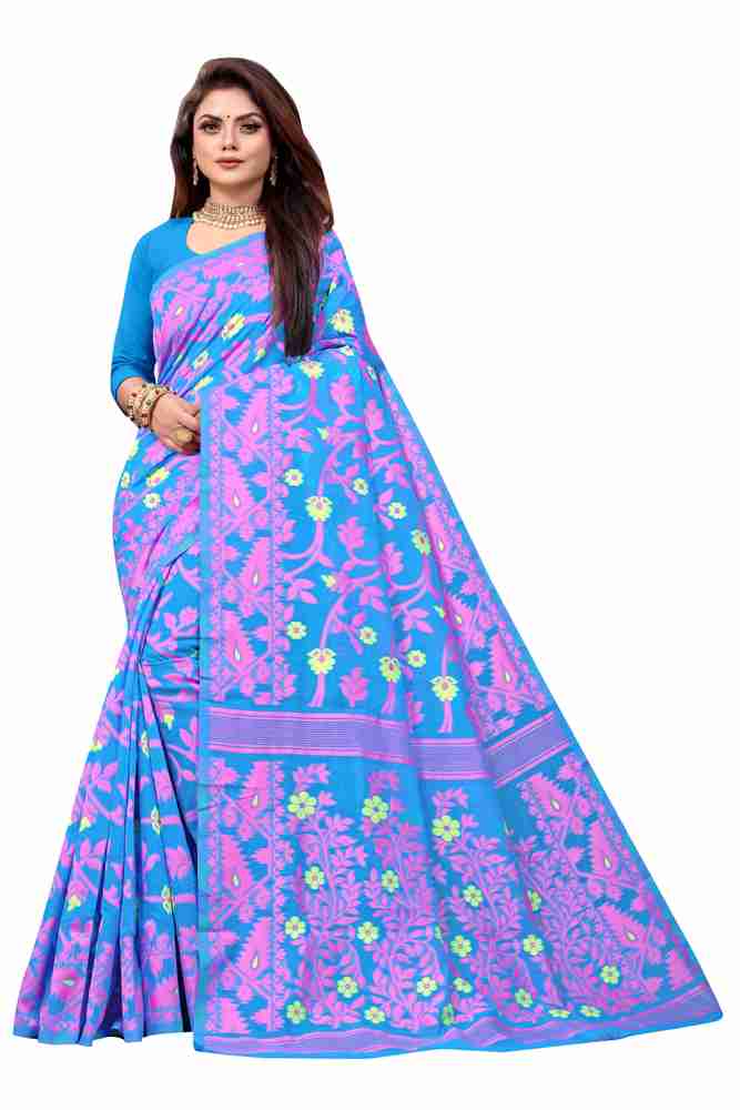Flipkart dhakai jamdani saree online