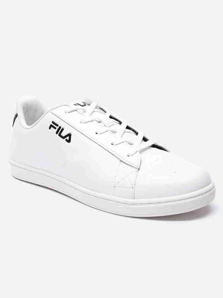 Fila white hot sale casual shoes