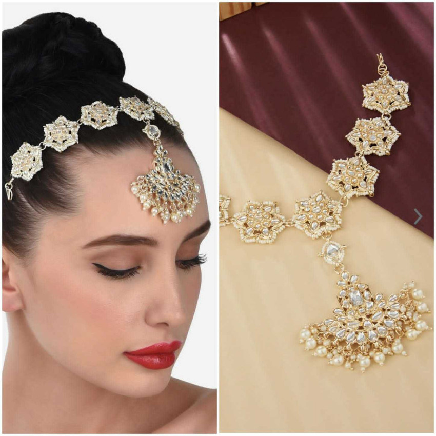 Headband maang outlet tikka online