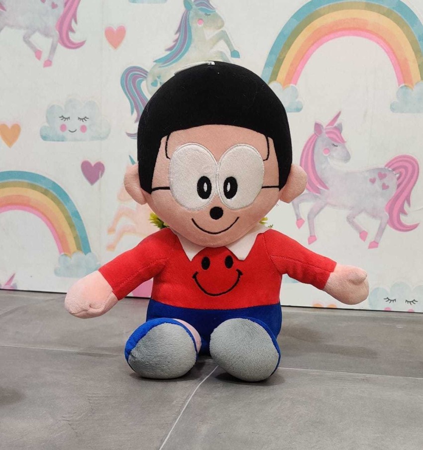 Teddy Daddy Nobita Super Soft Toy, Cartoon Character Toy (1 single piece)  - 35 cm - Nobita Super Soft Toy