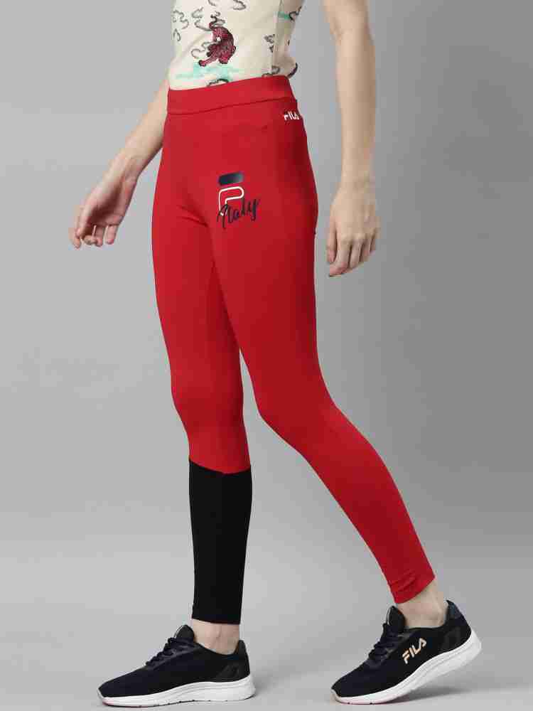 Buy Red Track Pants for Women by FILA Online