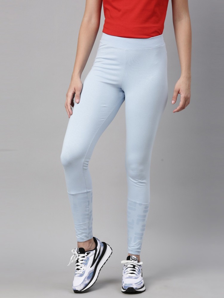 FILA Solid Women Blue Track Pants - Buy FILA Solid Women Blue Track Pants  Online at Best Prices in India