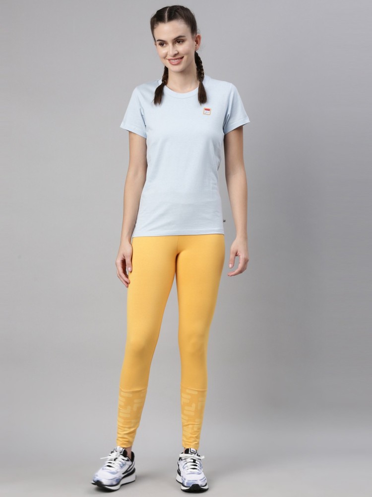 Fila hot sale yellow pants