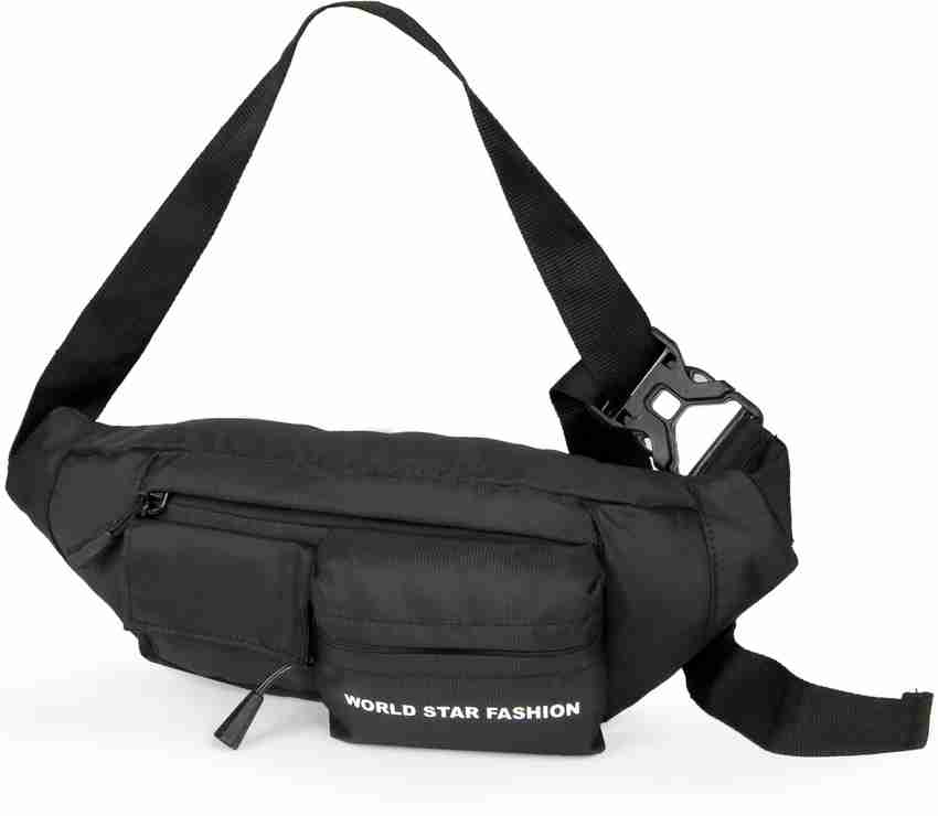 IIROT/イロット】 Double belt waist bag BLACK