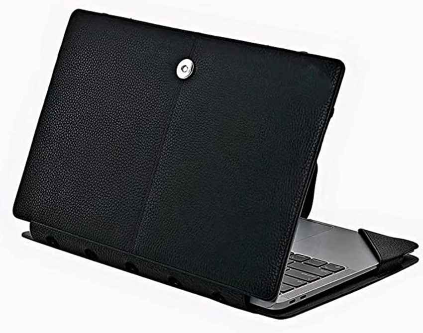 Polare Full Grain Leather Laptop Sleeve Protective Cover Case Business