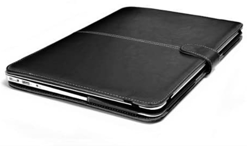 Leather Laptop Sleeve Case Bag With Document Holder Pocket for - Etsy