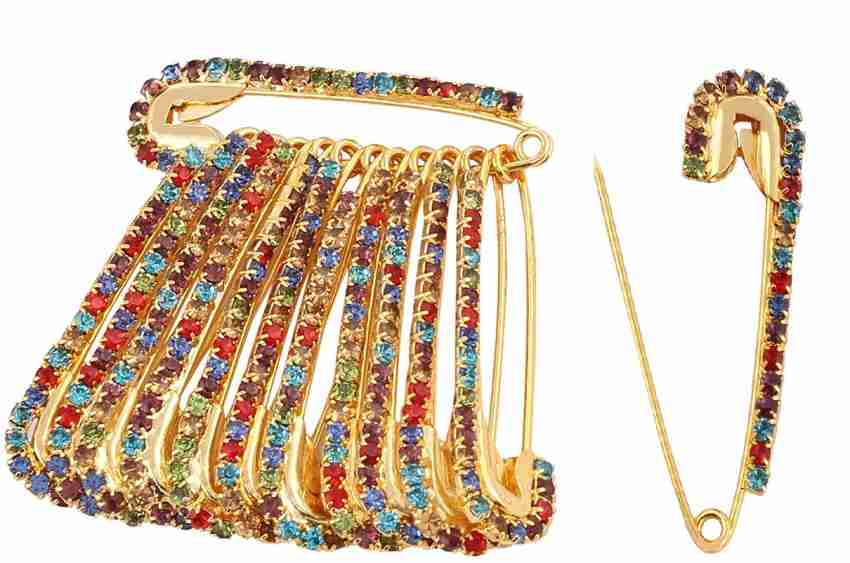 Metal Designer Brooches For Women Saree Pin For Women Scarf at Rs 125/piece  in Ghaziabad