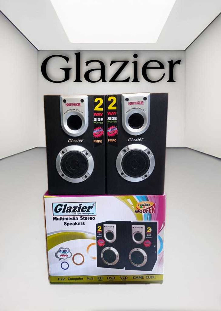 Glazier multimedia speaker for use computer MP3 DVD GAME 4000watts
