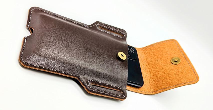 VDA Enterprises Wallet Case Cover for Cell Phone Holster Leather