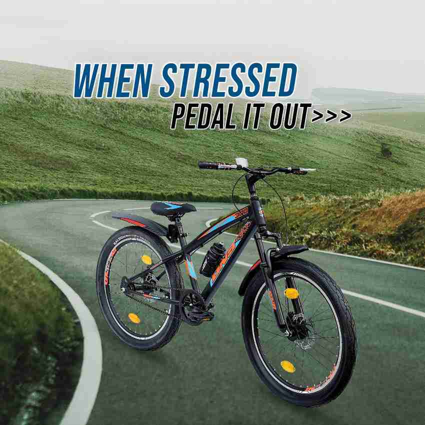 DNS BIKES 300 SEMIT FAT BICYCLE FOR MEN WOMEN WITH WATER BOTTLE DISC BRAKE AGE 9 to 13 24 T Mountain Cycle Price in India Buy DNS BIKES 300 SEMIT FAT BICYCLE FOR MEN WOMEN