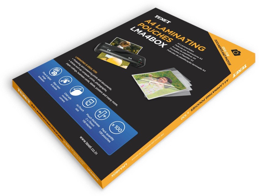 greencom A4 Thermal Lamination Sheets, 50-Pouches A4 Laminating Sheet Price  in India - Buy greencom A4 Thermal Lamination Sheets, 50-Pouches A4  Laminating Sheet online at