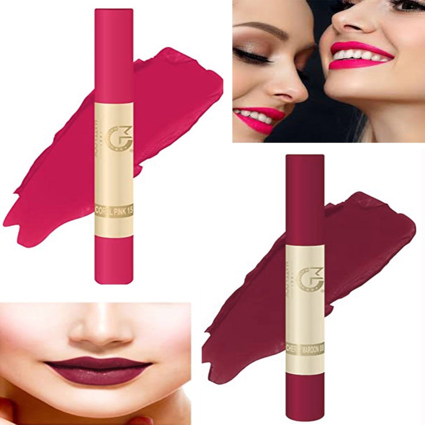 Maroon shop pink lipstick