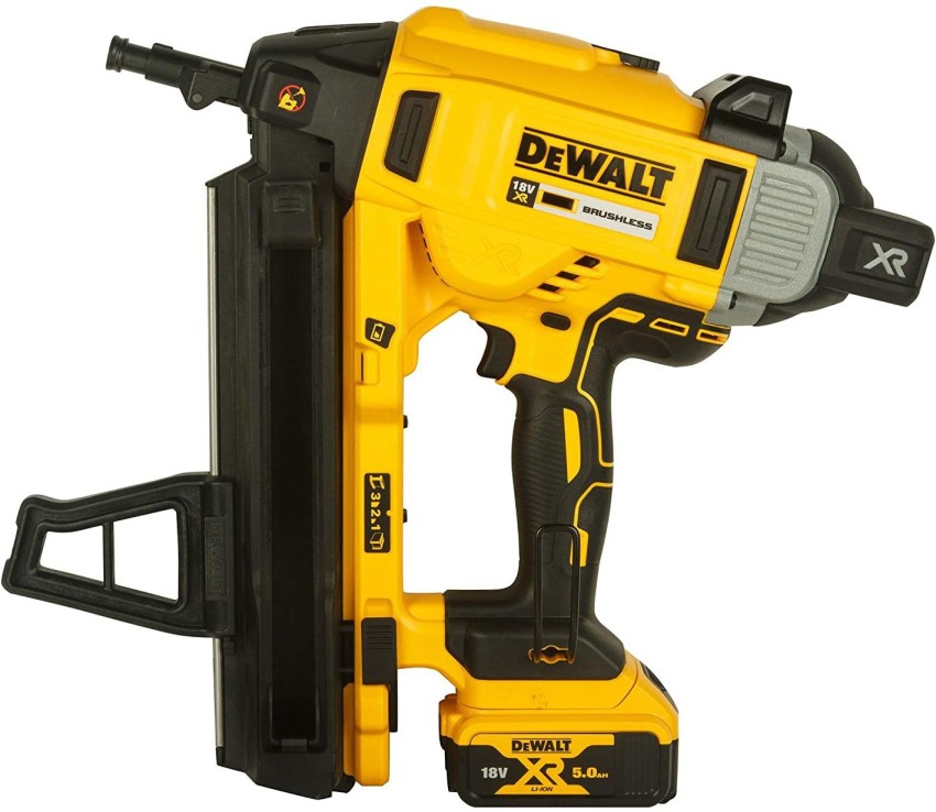 Dewalt 18 best sale gauge battery nailer