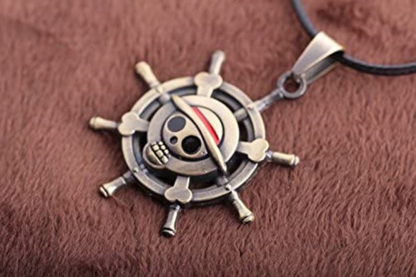 ONE PIECE Necklace Lufy Hat Pendant friendship Necklace Gift Jewelry  Anime  jewelry Pricing jewelry Accessories