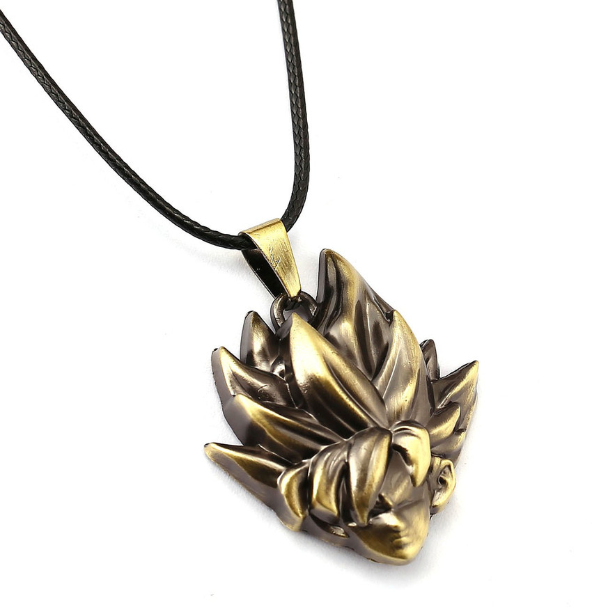 RVM Jewels Dragon Ball Z Anime Goku Face Pendant Necklace Fashion