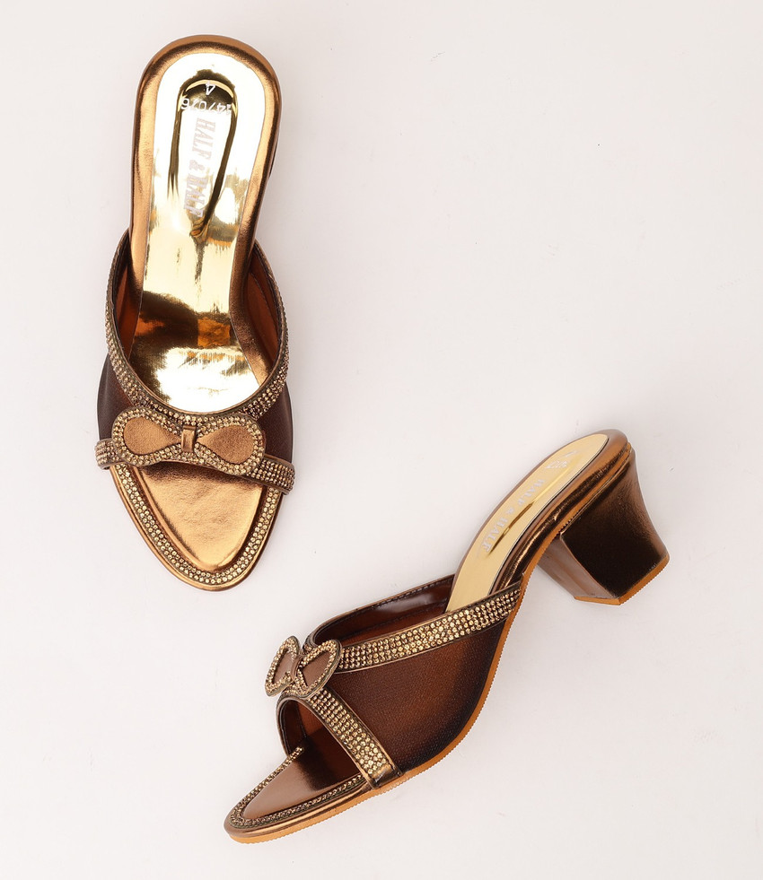 Half inch heel sandals shop