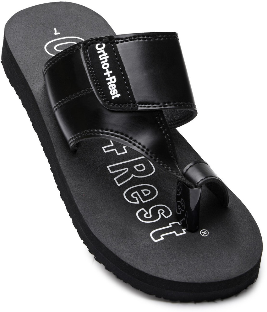 Ortho Rest Men Sandals Buy Black Color Ortho Rest Men Sandals Online at Best Price Shop Online for Footwears in India Flipkart