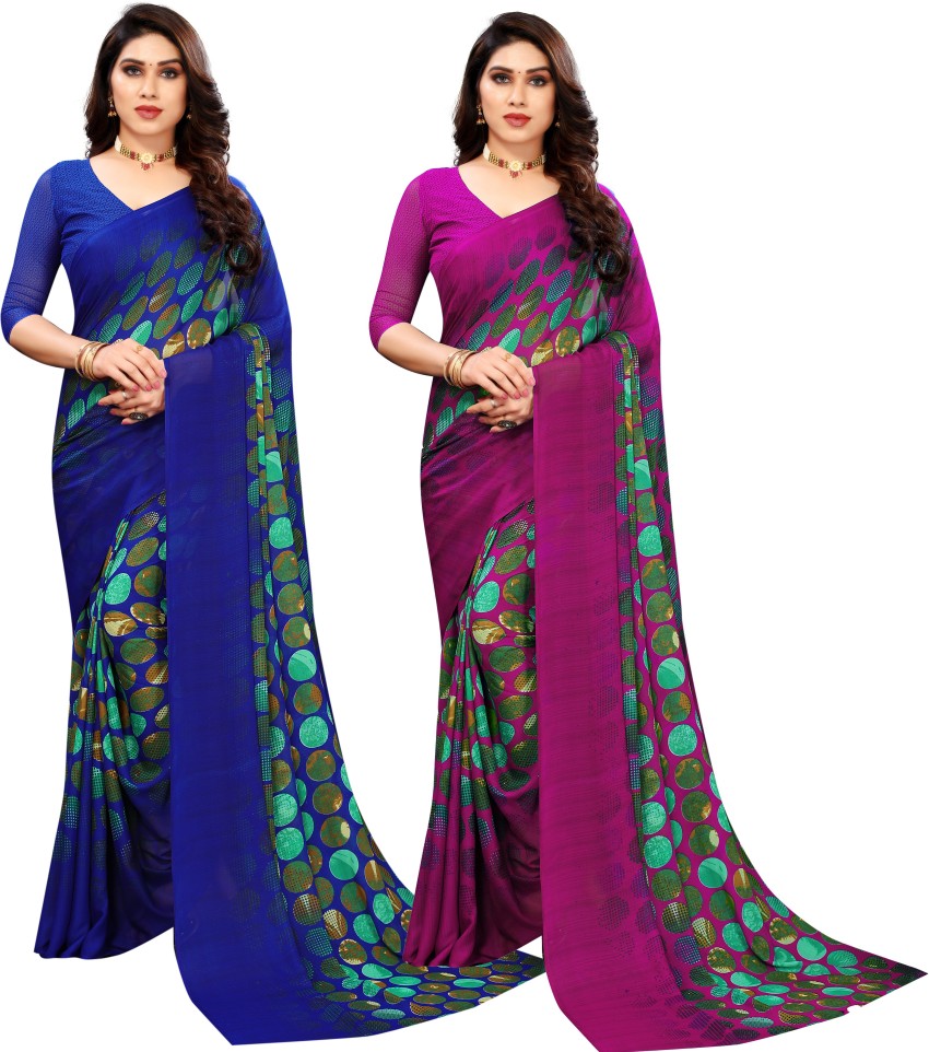 Chiffon saree shop online shopping flipkart