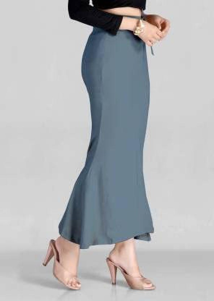 Buy SHREY Fashion HUB Women's Fish Lycra Saree Shapewear Petticoat
