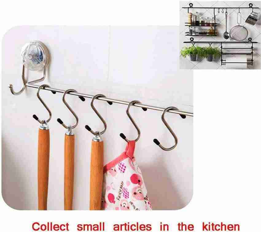 KABILA Cloths and Kitchen item Hanger Hooks Multipurpose Use Hanging item Steel Dress Pack of 6 Hangers For Dress Price in India Buy KABILA Cloths and Kitchen item Hanger Hooks