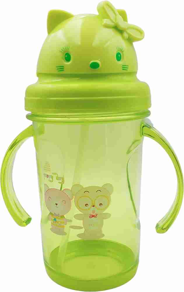 Tatsam Baby sipper water bottle for kids Green color bpa free 1