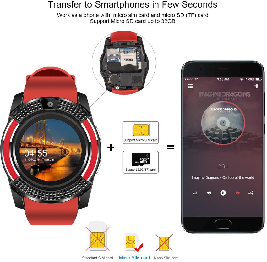 Life like outlet v8 smartwatch