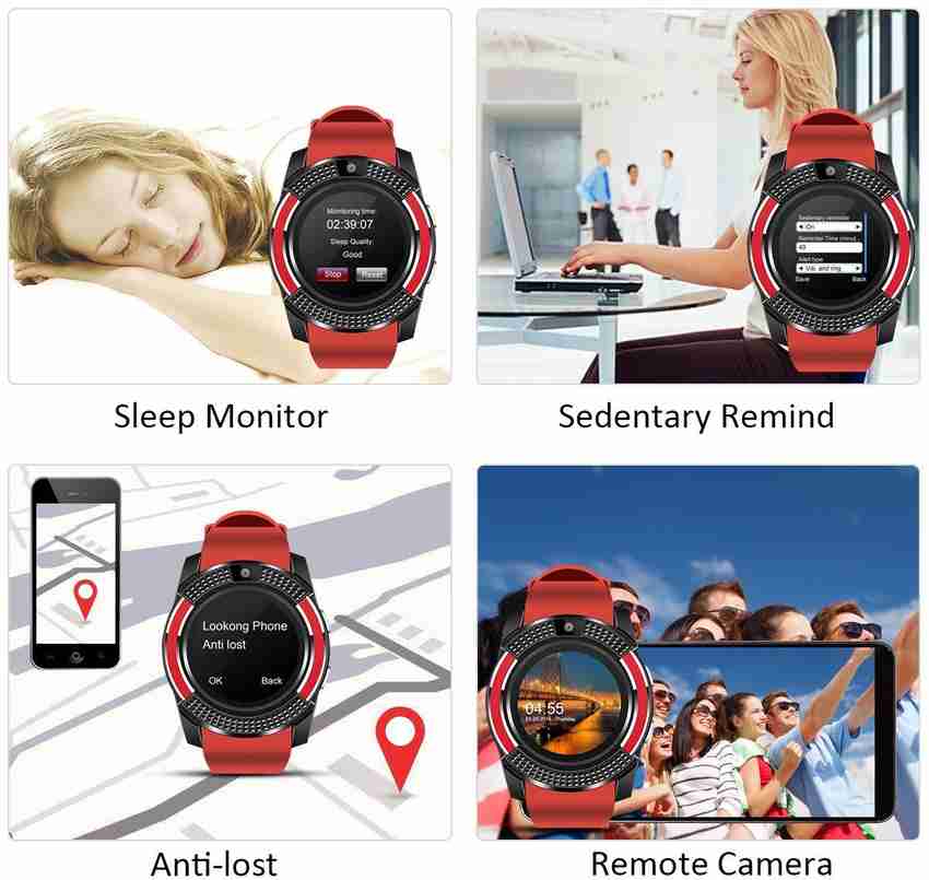 Life Like V8 Bluetooth With Sim Tf Card Slot Smartwatch