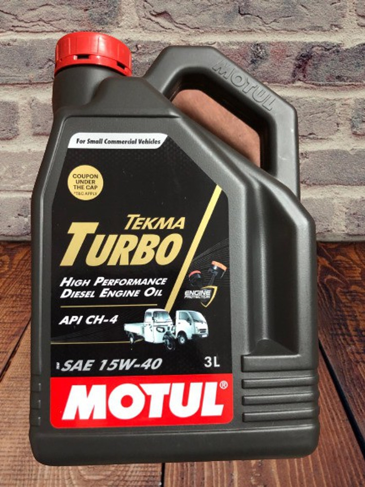 MOTUL TEKMA TURBO 15W40 API CH 4 DIESEL ENGINE OIL 3L High