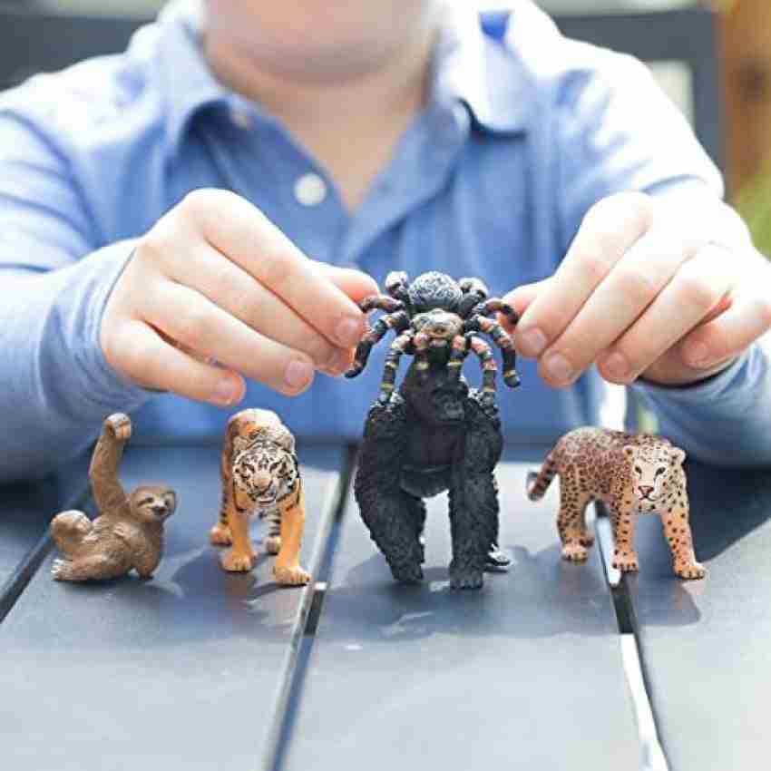 Schleich Wild Life, Animal Figurines, 4-Piece Toy Animals Set for Toddlers  & Kids Ages 3-8
