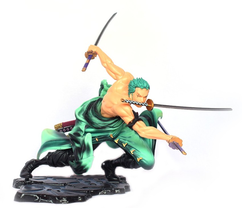 One Piece Anime Heroes Roronoa Zoro Figure Review! 