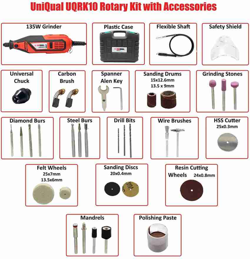 Up To 20% Off on TACKLIFE Rotary Tool Kit Mult