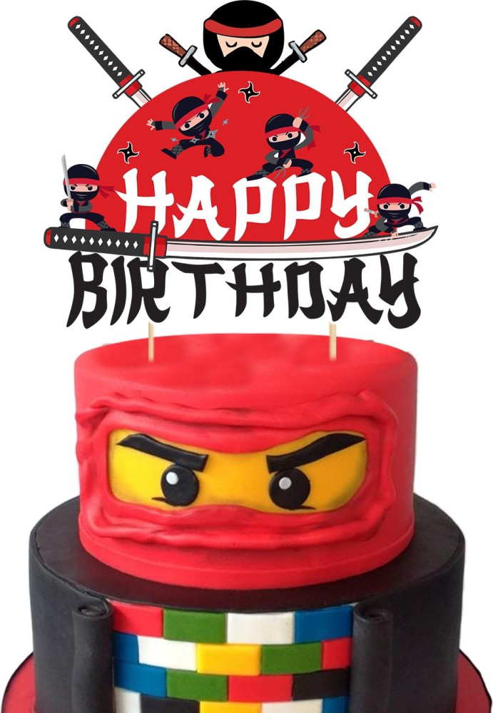 Ninja Fighter Cookies | Birthday Party – Southern Sugar Bakery