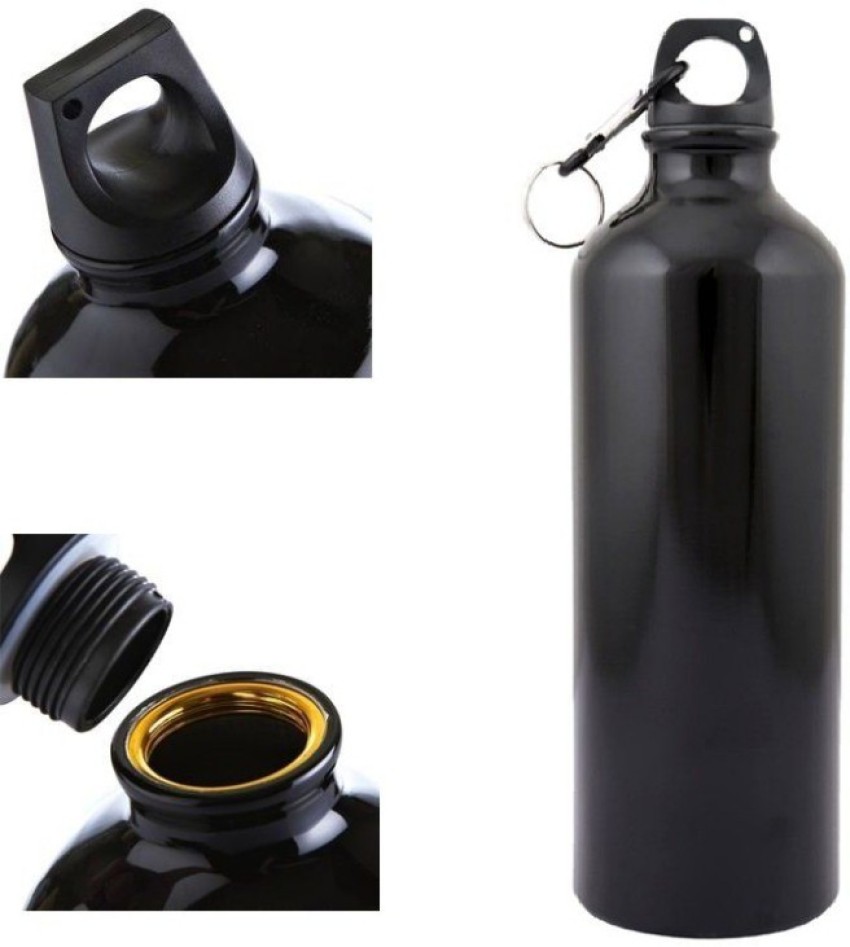 Nirvair 750ml Water Bottle with Carabiner Hook BPA Free Stainless