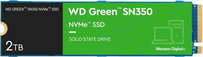 WESTERN DIGITAL WD Green Nvme SN350 2 TB Desktop, Laptop Internal