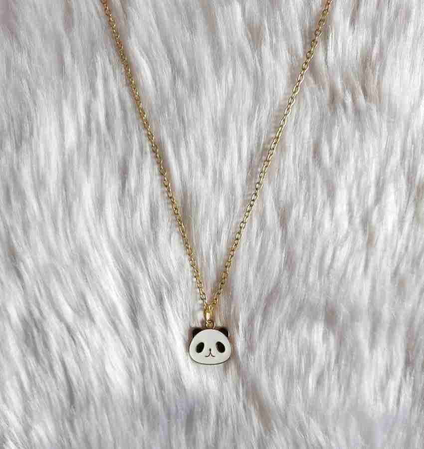 Panda necklace sale