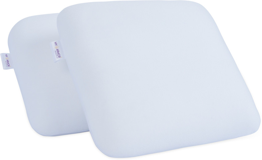 MY ARMOR Memory Foam Square Pillow with Inner Cover Only 14