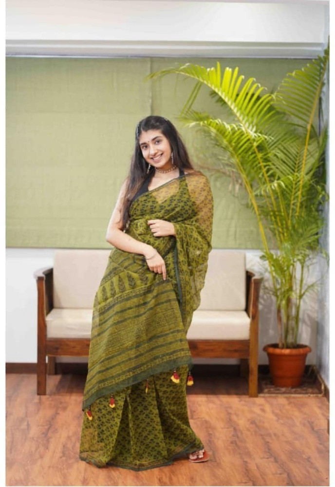 Anni designer linen saree discount