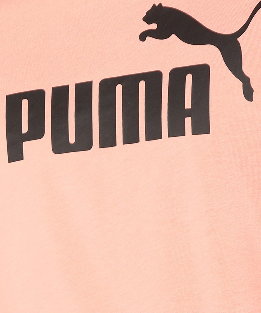 PUMA Printed Men Round Neck - India at T-Shirt Pink Round PUMA Buy in Prices Best Online Printed Pink Neck Men T-Shirt