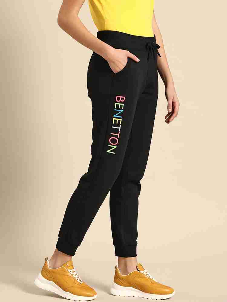 United Colors of Benetton Printed Women Black Track Pants Buy United Colors of Benetton Printed Women Black Track Pants Online at Best Prices in India Flipkart