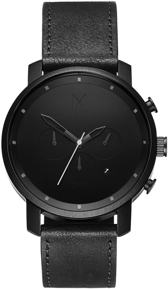 Buy MVMT Classic Black Dial Leather Analog Watch for Men - D-L213.5L.551