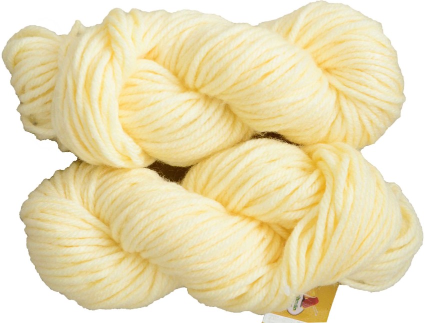 VARDHMAN Acrylic Knitting Wool Blue White Ball Multi Color (200 Grams) Soft  Wool Ball Hand Knitting Wool/Art Craft Fingering Crochet Hook Yarn For  Sweaters, Mufflers, Caps, Soft & Thick (Mota) Wool 