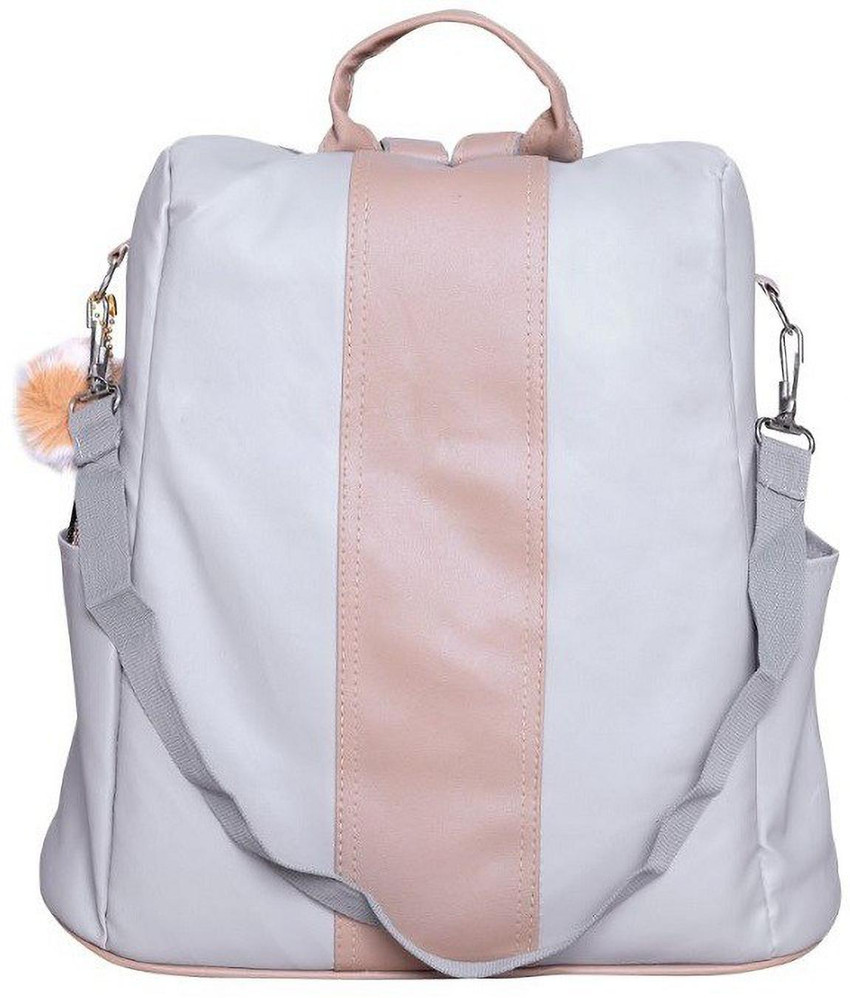 APPONO Stylish Small new Anti theft bag Collage Travel Bagpack for Girls 10 L Backpack Grey Price in India Flipkart