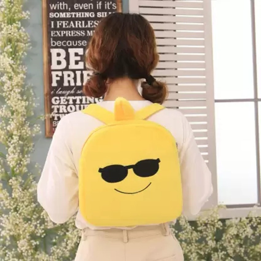 Girl backpack sales emoji